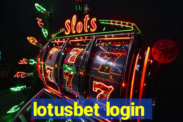 lotusbet login